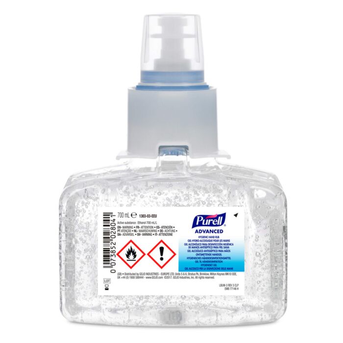 Light Gray Purell Advanced Hygienic Hand Rub - LTX 700ml