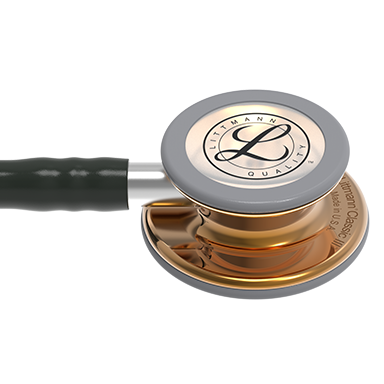 Littmann Classic III Monitoring Stethoscope: High Polish Copper & Black - 5646
