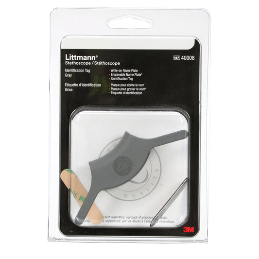 Dark Slate Gray Littmann ID Grey ID Tag