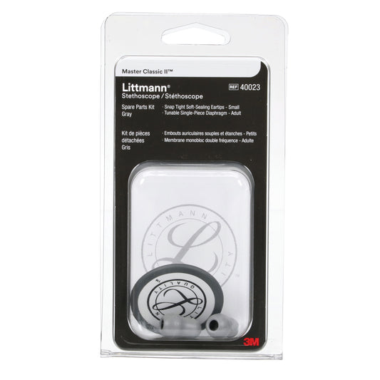 Slate Gray 3M™ Littmann® Stethoscope Spare Parts Kit, Master Classic™, Grey