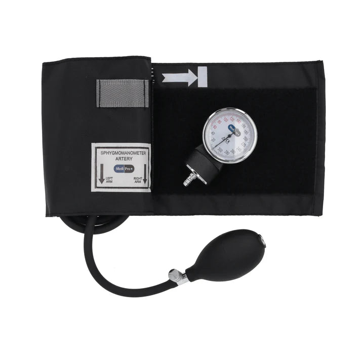 MediPro Aneroid Sphygmomanometer - Black – Medscope
