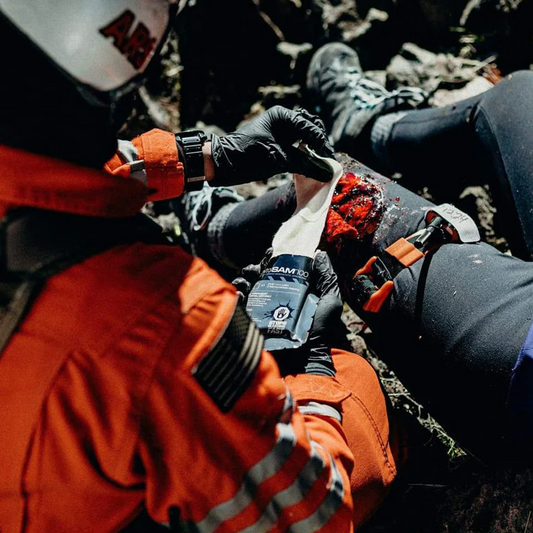 Rosy Brown SAM® ChitoSAM™ 100 Hemostatic Dressing 10x10cm (4x4in)