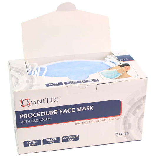 Type IIR Surgical Face Mask x 50 - Blue