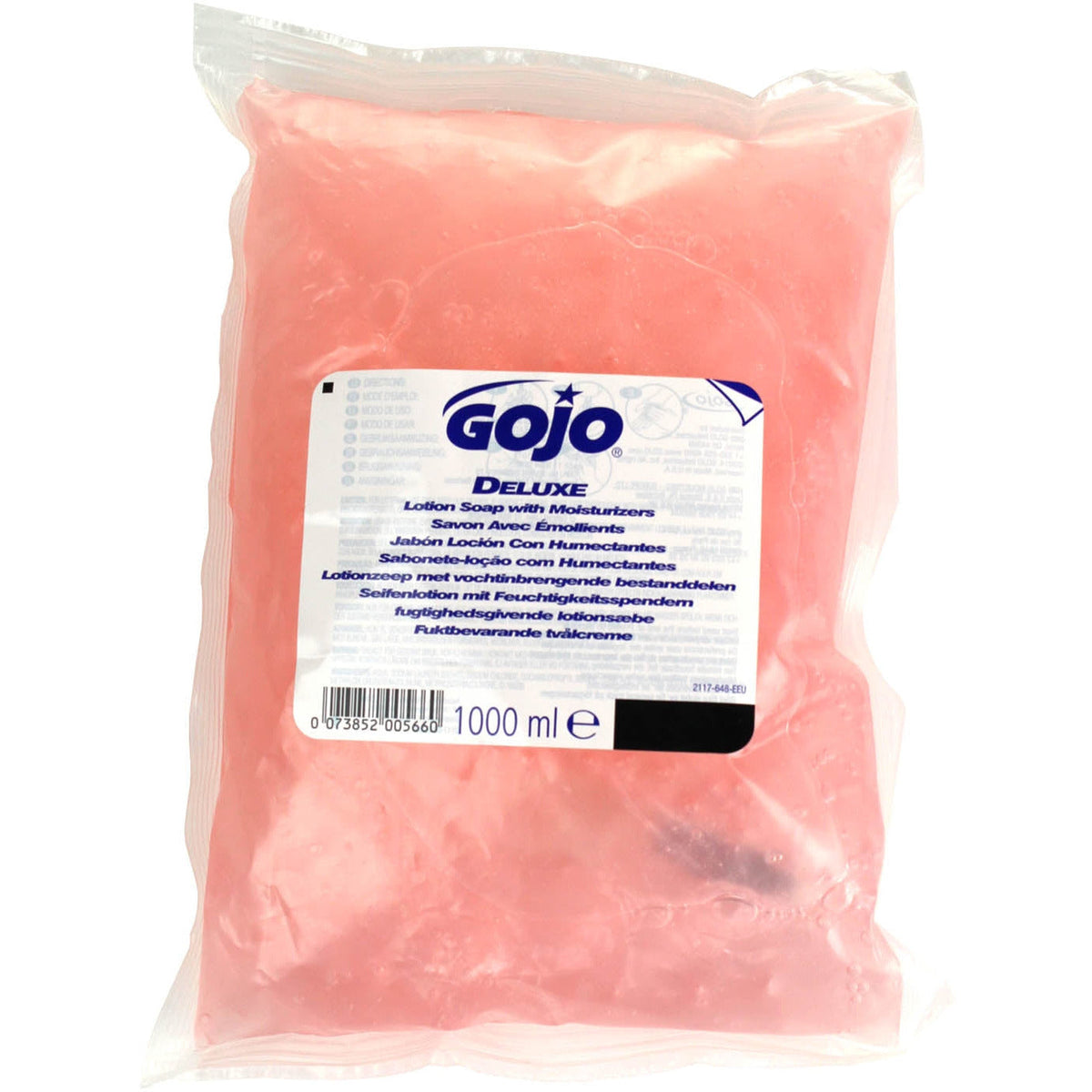 Light Pink Deluxe Lotion Soap with Moisturisers 1000ml for NXT System 8 x 1000ml - Clearance
