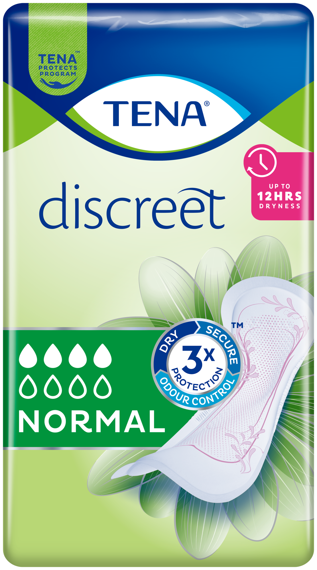 TENA Lady Discreet Normal - Pack of 12 -