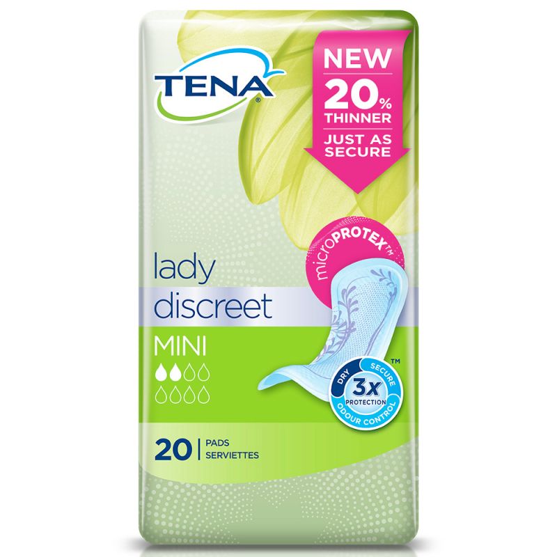 Tena Lady Discrete Mini - 20 Pack - Tena