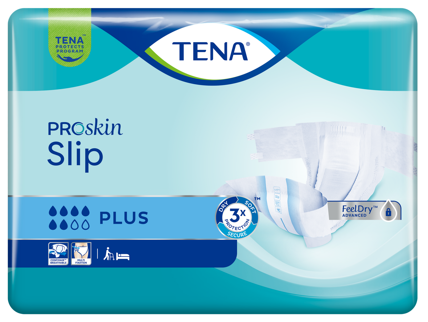 TENA ProSkin Slip Plus - Medium - Pack of 30 -