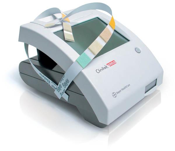 Light Gray Clinitek Status+ Urine Chemistry Analyser