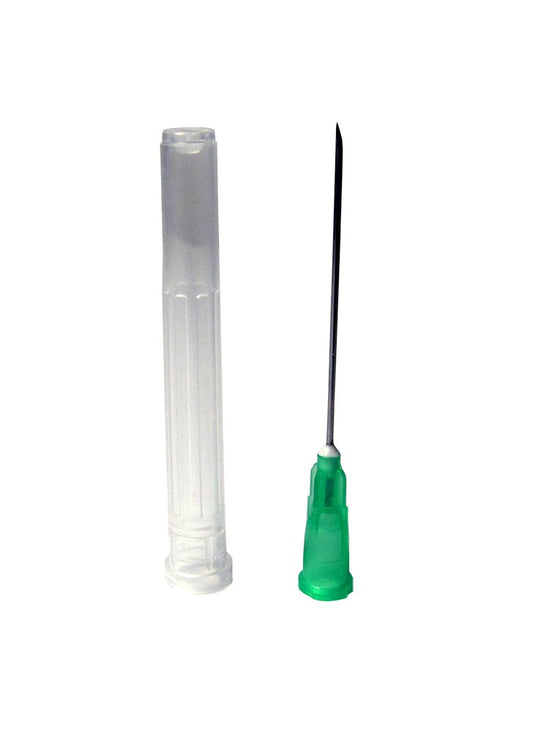 Light Gray Terumo AGANI Needle 21G x 2" x 100 - GREEN