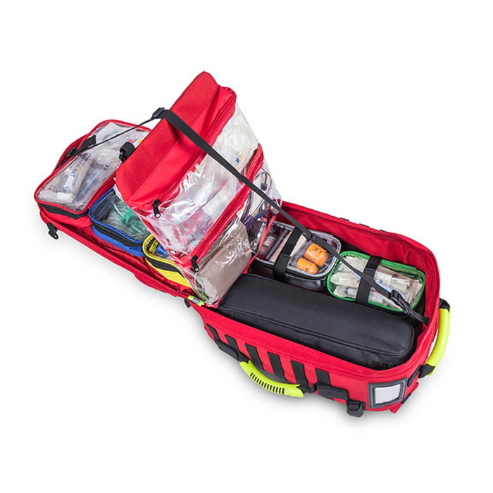 Dark Slate Gray Elite Bags Rescue Tactical Backpack - Polyamide- Red