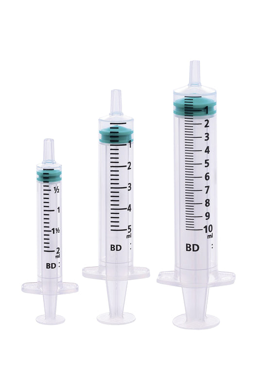 Lavender BD Emerald Hypodermic Syringe - Luer Slip Concentric - 5ml x 100