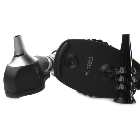 Dark Slate Gray HEINE mini3000 Diagnostic Set with AA Battery Handles