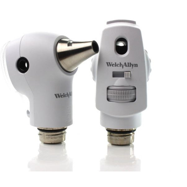 Gray Welch Allyn Pocket LED Diagnostic Set - White 3.5V Coaxial Opthalmascope With CCELL Handle