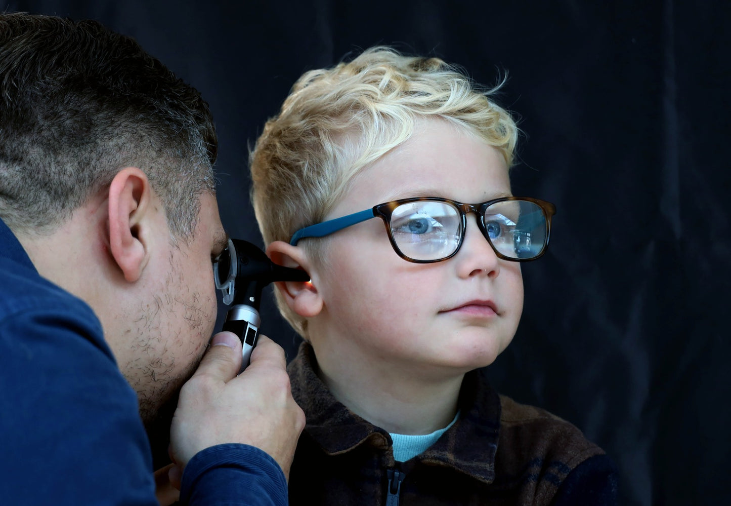 Dark Gray Pocket LED Otoscope