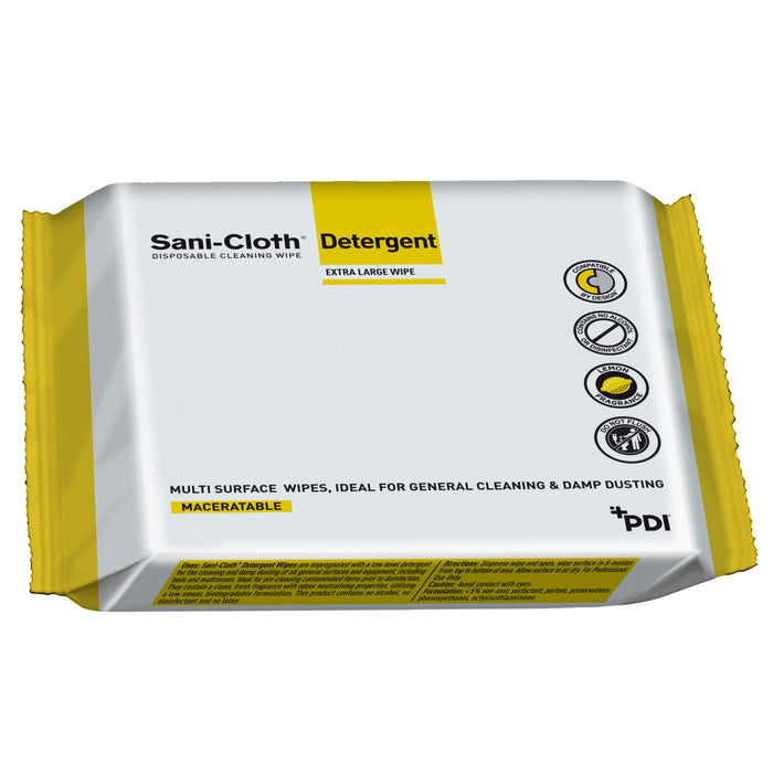 Light Gray Sani-Cloth® Detergent - Large Canister (100)