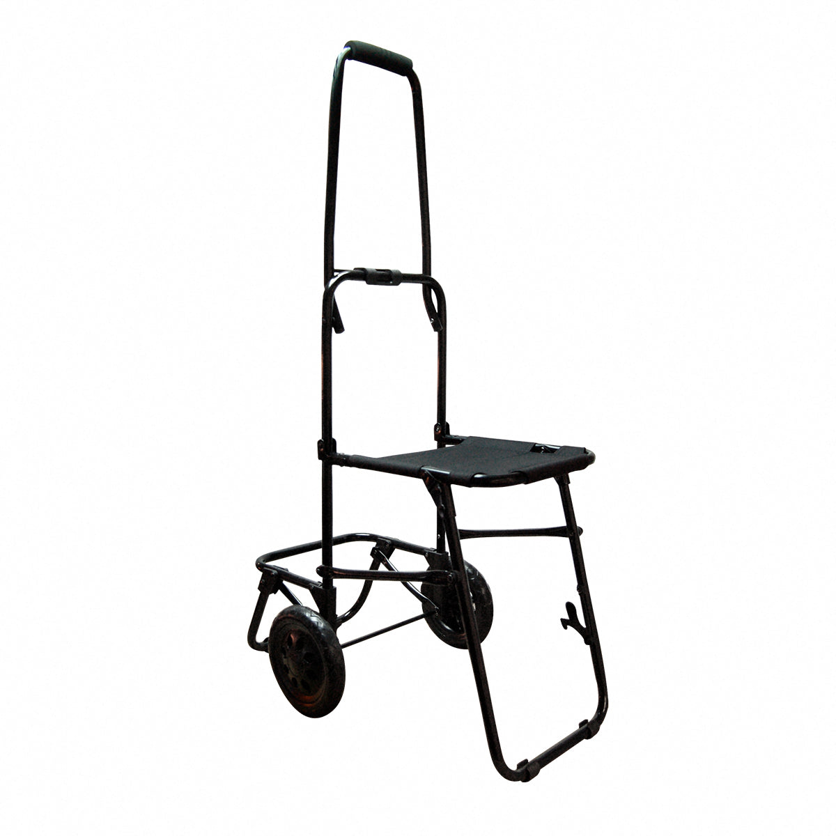 Elite Bags Foldable trolley with seat - Black