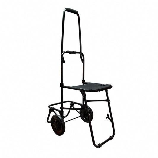 Elite Bags Foldable trolley with seat - Black