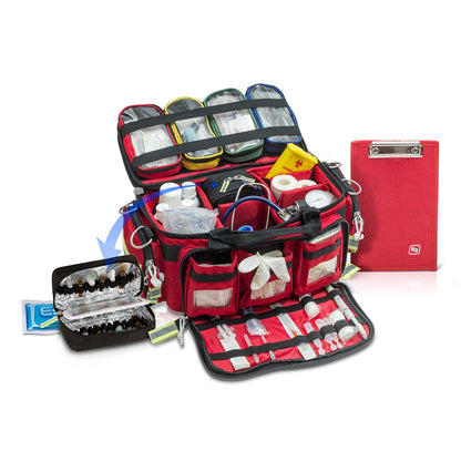 Elite Bags Basic Life Support Emergency Bag - Red Polyamide