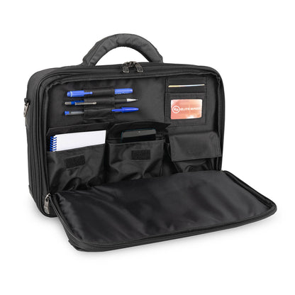 Elite Doctor's Bag - Black Twill Nylon