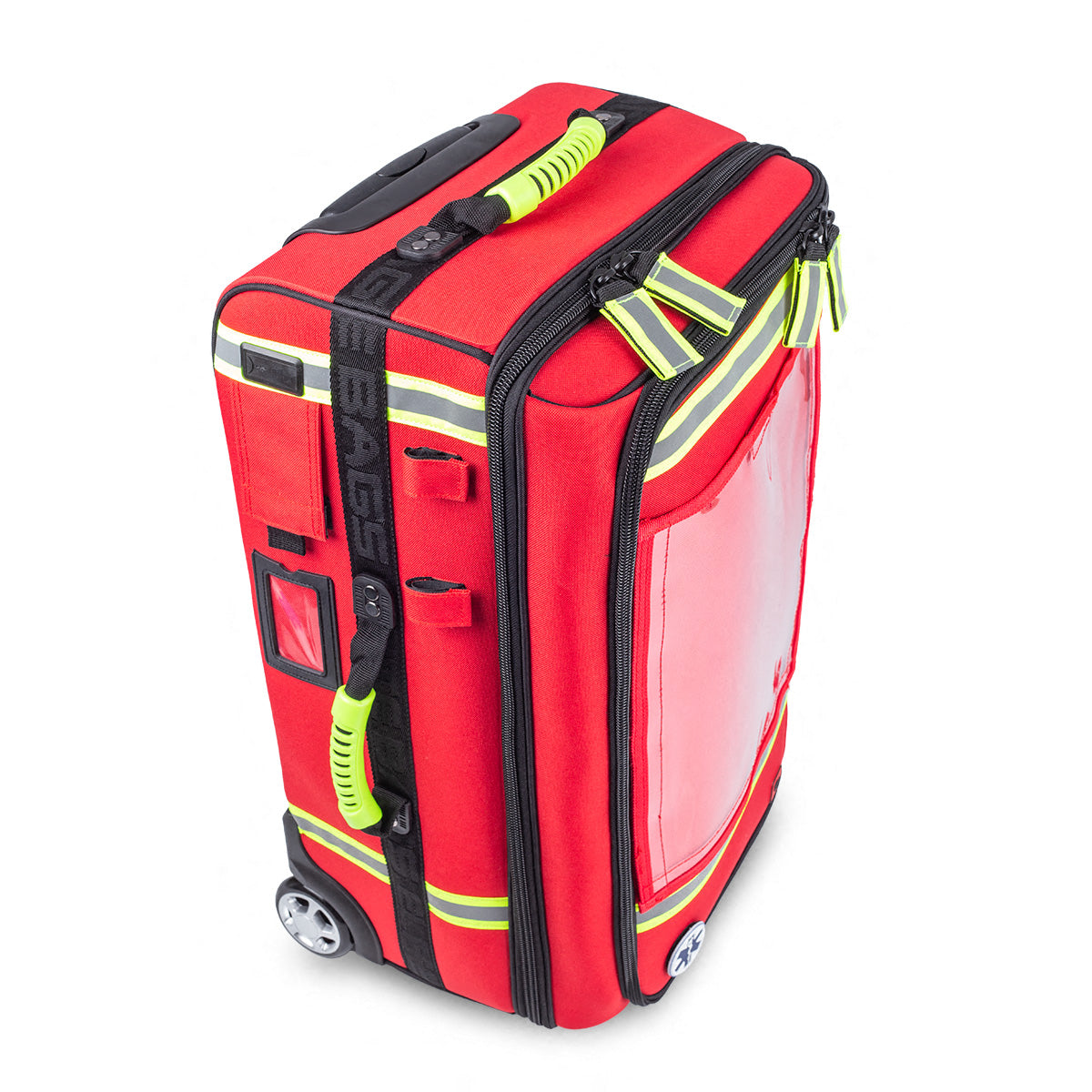 Emerair's Trolley Emergency Respiratory Bag - Red Polyamide