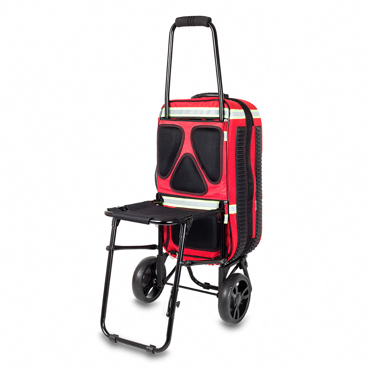 Elite Bags Foldable trolley with seat - Black