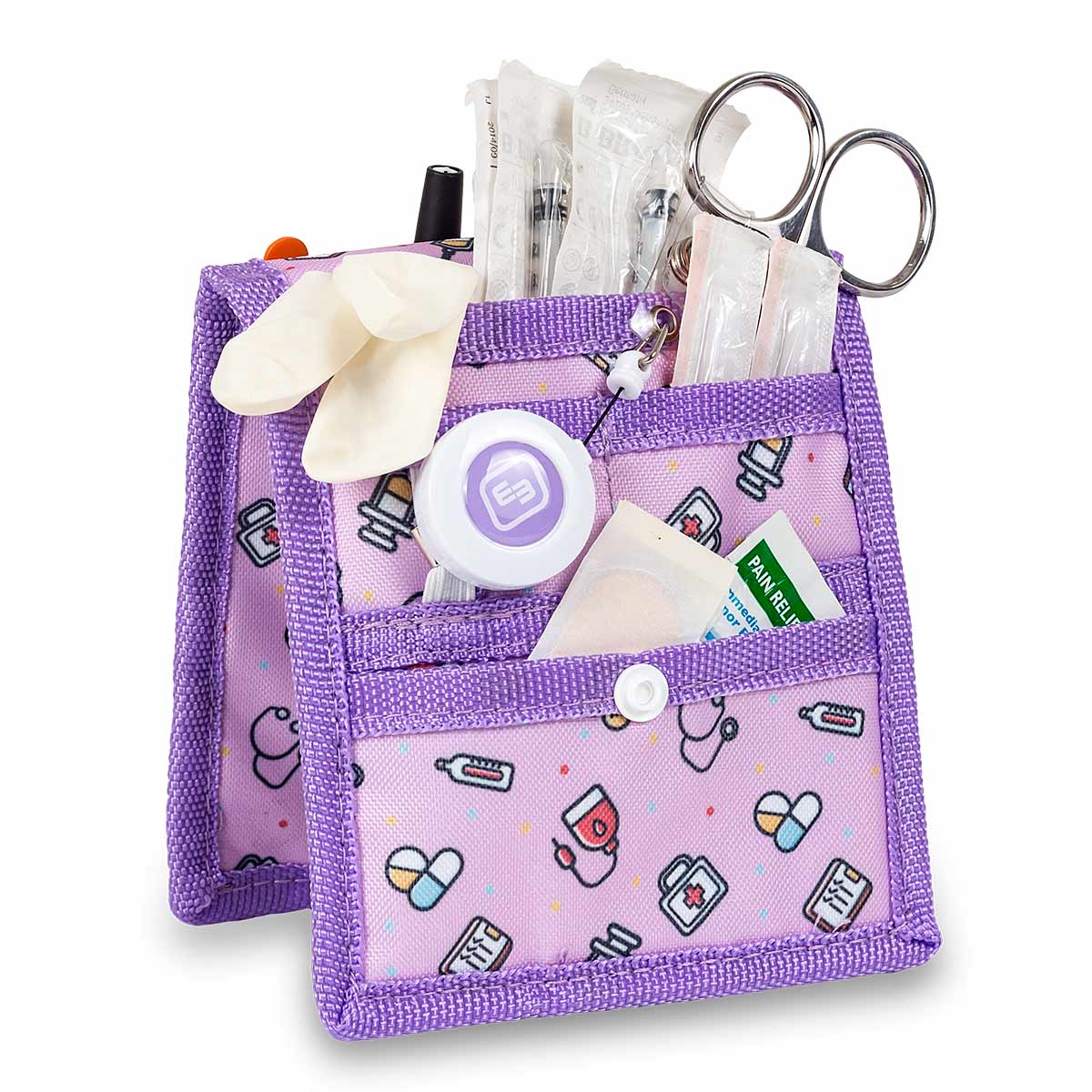 Keen's Nurse Organizer - Printed Purple