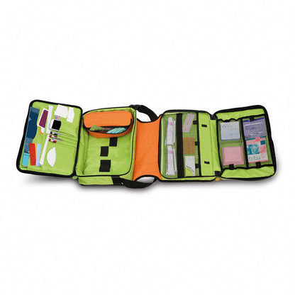 Elite Bags Sexual Education Kit - Polyester - Orange & Green - Sexual kits included