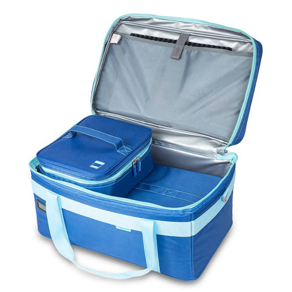 Elite Bags Isothermal bag for sample Transportation - Medium size - Blue