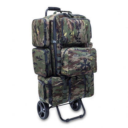 Elite Bags Foldable trolley with seat - Black
