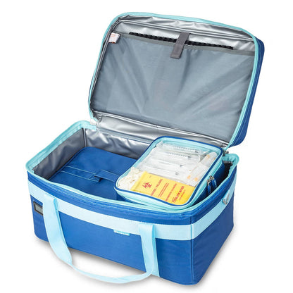 Elite Bags Isothermal bag for sample Transportation - Medium size - Blue