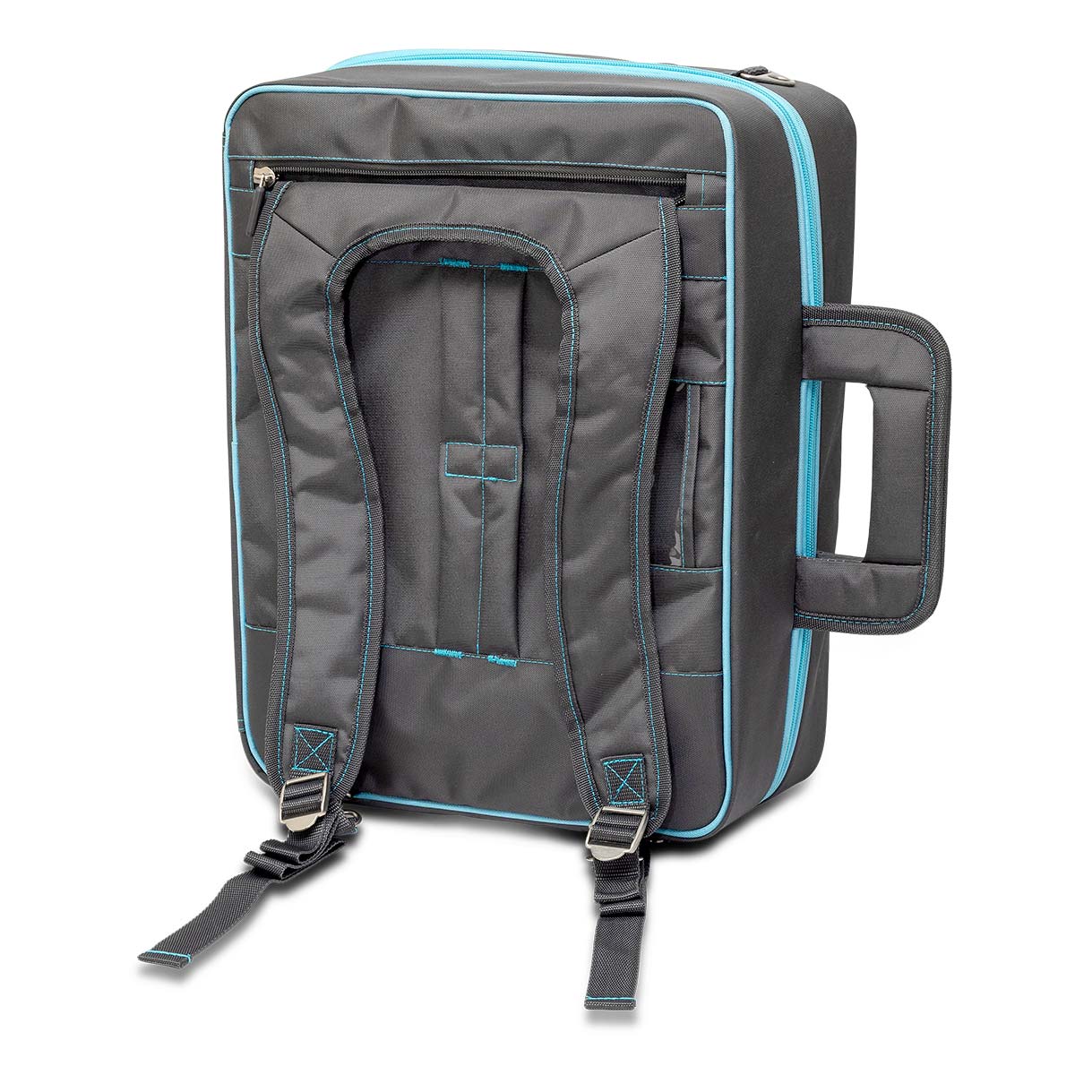 Elite Bags High Capacity Briefcase - Grey Polyamide