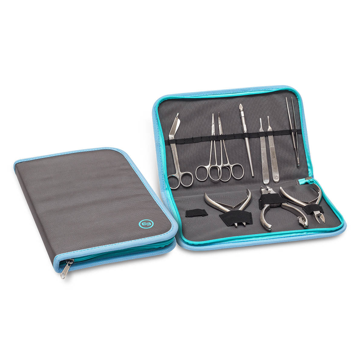 Elite Bags High Capacity Briefcase - Grey Polyamide