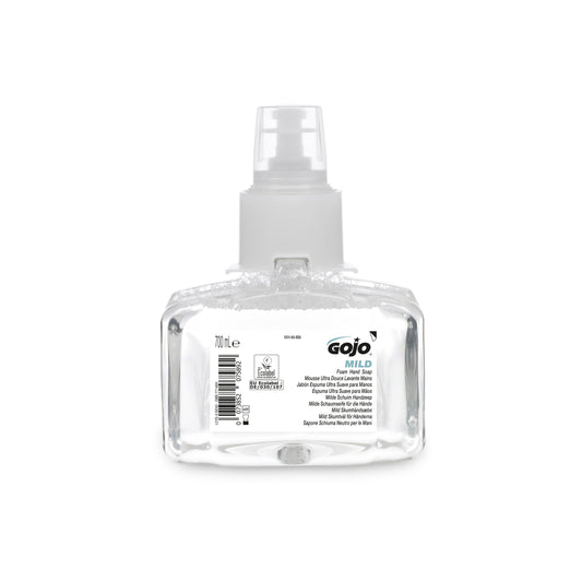 Light Gray GOJO Mild Foam Hand Soap - LTX 700ml