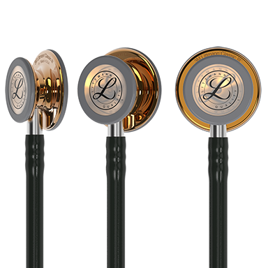 Littmann Classic III Monitoring Stethoscope: High Polish Copper & Black - 5646