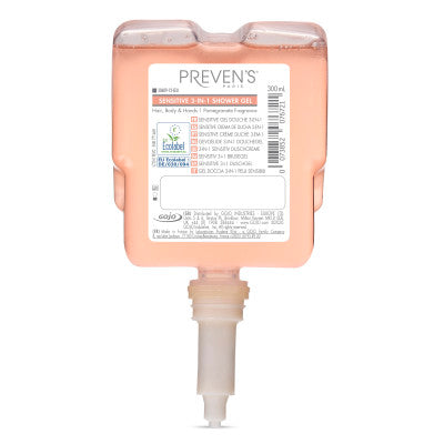 Light Pink Preven's Paris Sensitive 3-in-1 Shower Gel