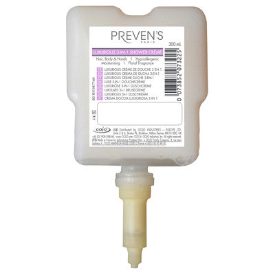 Light Gray Preven's Paris Luxurious 3-in-1 Shower Crème