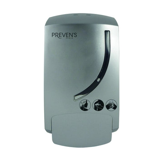 Light Slate Gray Preven's Paris Curve Dispenser - 300ml - Silver/Grey