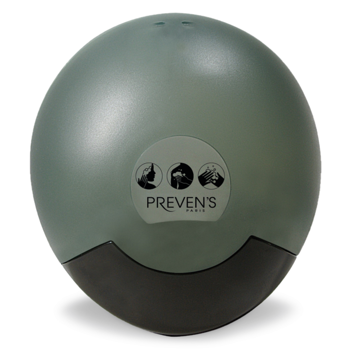 Dim Gray Preven's Paris Natural Dispensers - Black