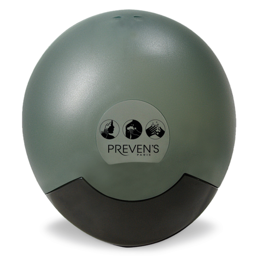 Dim Gray Preven's Paris Natural Dispensers - Black