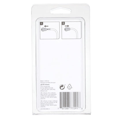 Dark Slate Gray 3M Littmann Snap Tight Soft-Sealing Eartips, Grey Small & Large