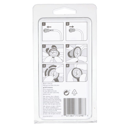 Lavender 3M Littmann Spare Parts Kit - Master Cardiology Stethoscopes - Black