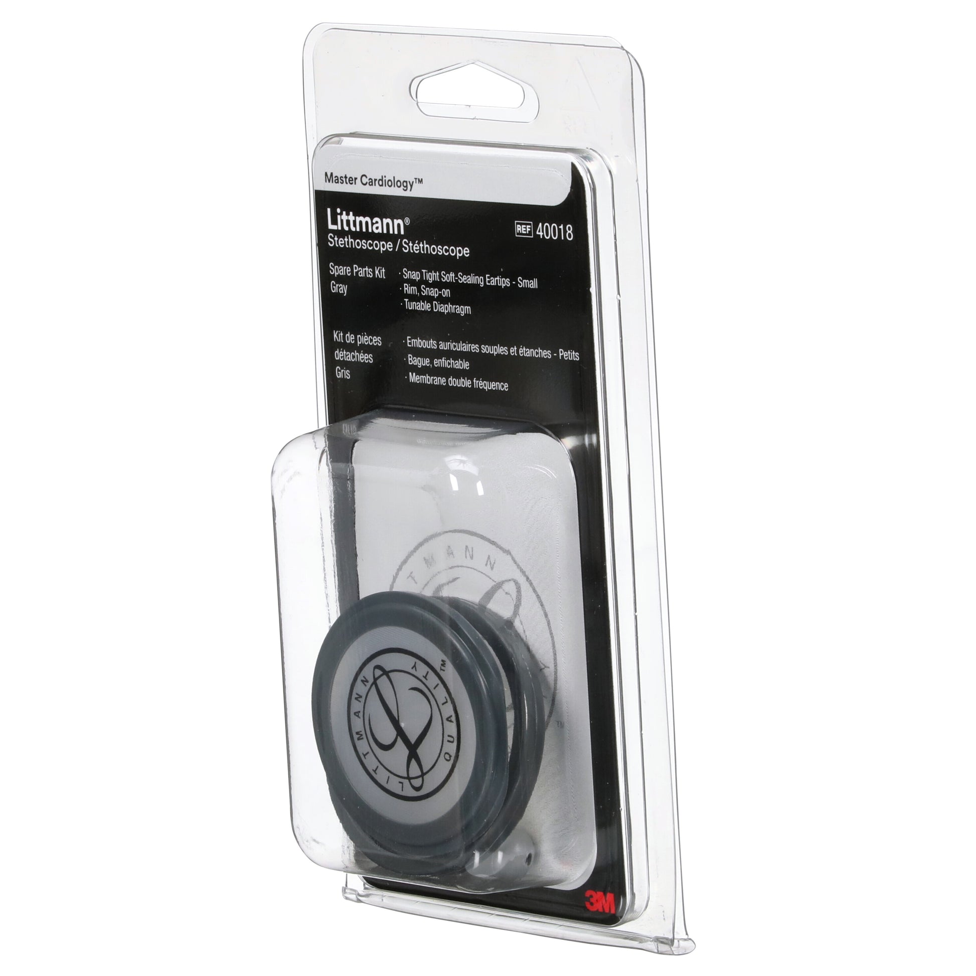 Dim Gray 3M Littmann Spare Parts Kit - Master Cardiology Stethoscopes - Grey