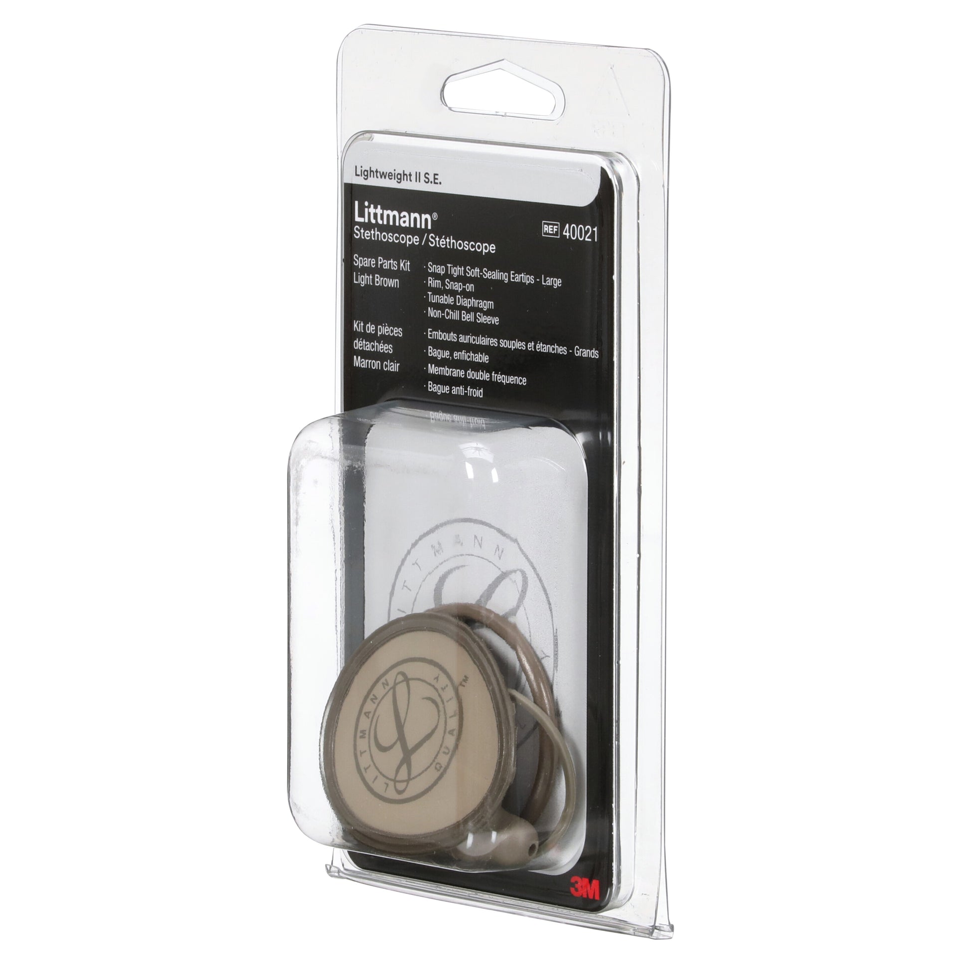Slate Gray 3M Littmann Spare Parts Kit - Lightweight II S.E. Stethoscopes - Light Brown