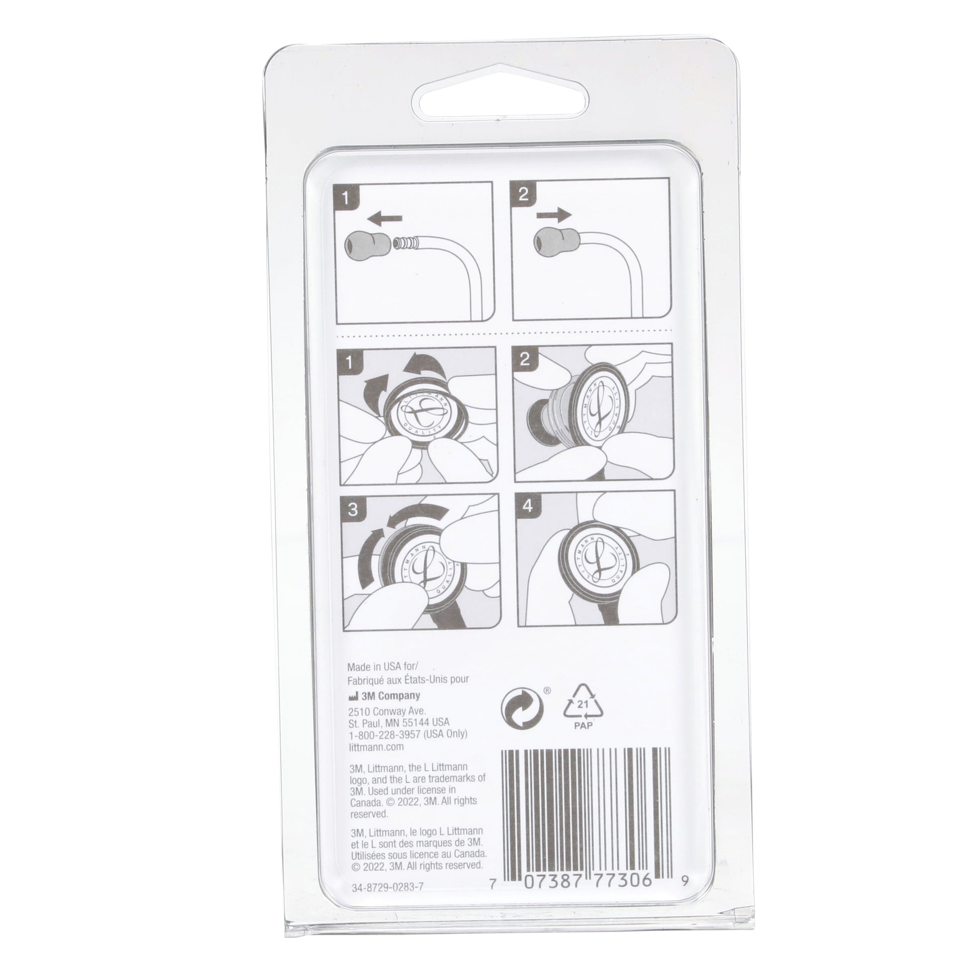 Slate Gray 3M Littmann Spare Parts Kit - Lightweight II S.E. Stethoscopes - Light Brown