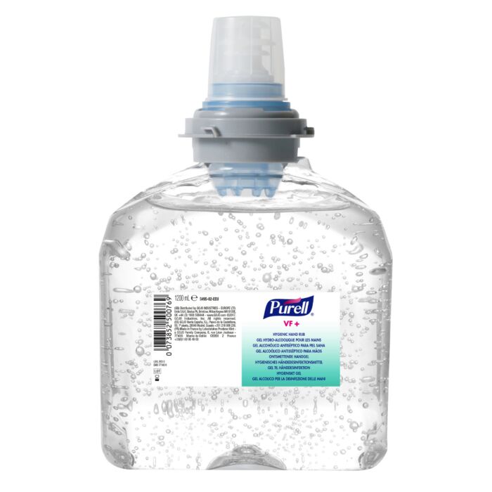 Light Gray PURELL VF PLUS Hygienic Hand Rub ADX-12 - 1200ml