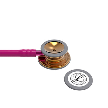 Littmann Classic III Monitoring Stethoscope: High Polish Copper & Raspberry - 5647