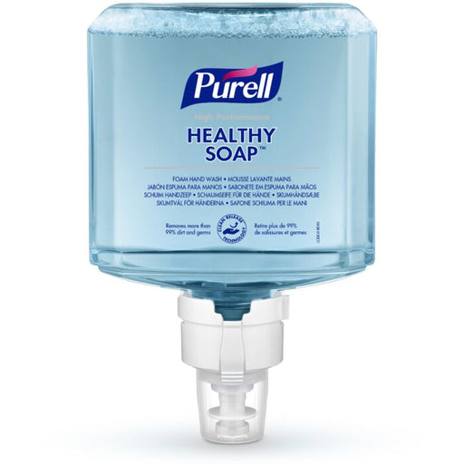 Light Blue Purell ES6 Healthy Soap High Performance Foam 
Hand Wash - Unfragranced - 1200ml