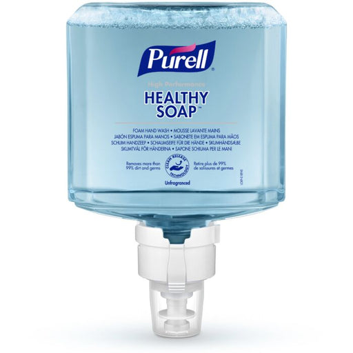 Light Blue Purell ES8 Healthy Soap High Performance Foam 
Hand Wash - Unfragranced - 1200ml