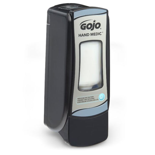 Light Gray GOJO HAND MEDIC Professional Skin Conditioner ADX-7 
Dispenser - Black/Chrome