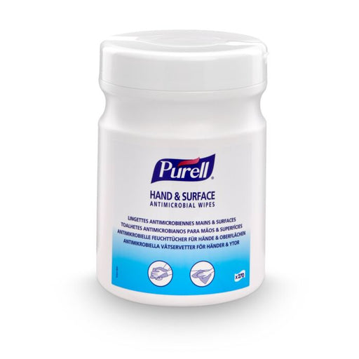 Light Gray Purell Hand & Surface Antimicrobial Wipes – 270 Wipes